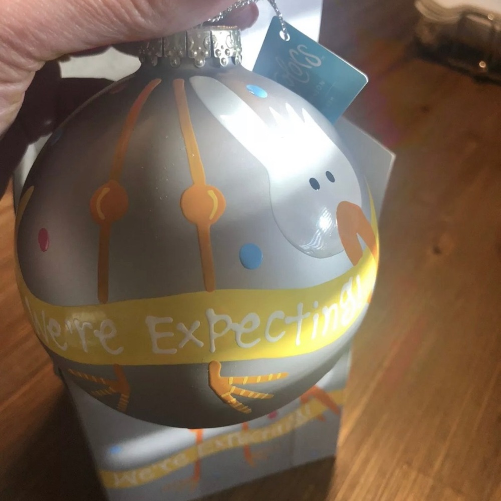 Coton Colors We’re Expecting Ornament NEW - Picture 3 of 4